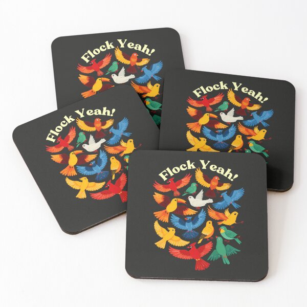 Item preview, Flock Yeah! designed and sold by Funny Vintage Stickers And T-Shirts.