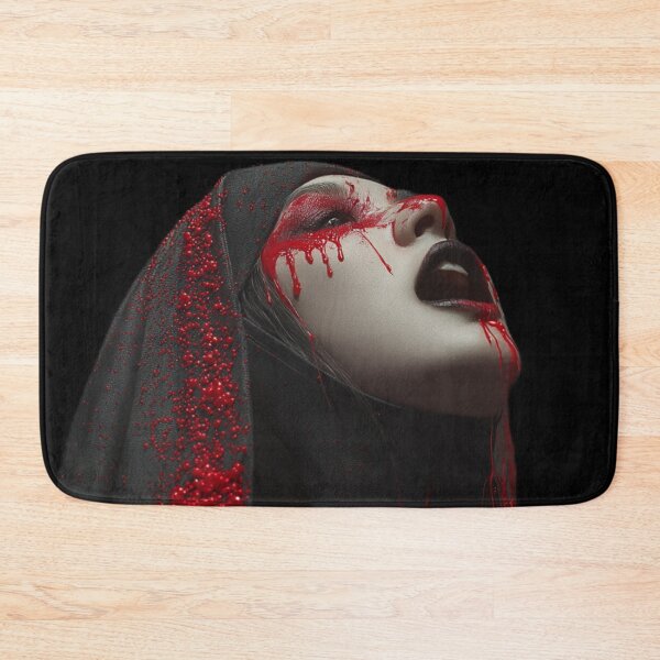 Item preview, goth nun designed and sold by CursedbyLilith.