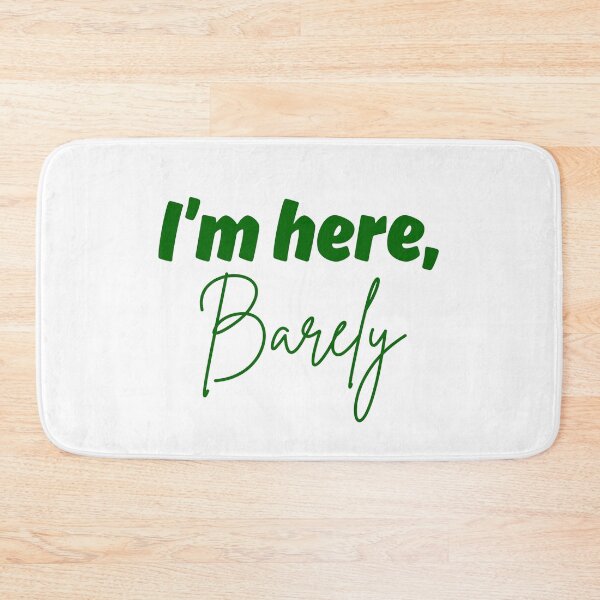 Item preview, I'm here, Barely - Stoic Survival at the Office Job  designed and sold by LexaArtworks.