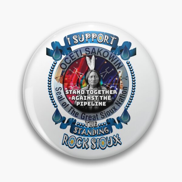 Item preview, I Support Oceti Sakowin The Standing Rock Siuox designed and sold by charliebenedit.