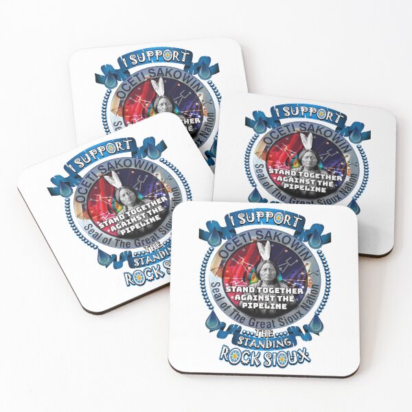 Item preview, I Support Oceti Sakowin The Standing Rock Siuox designed and sold by charliebenedit.