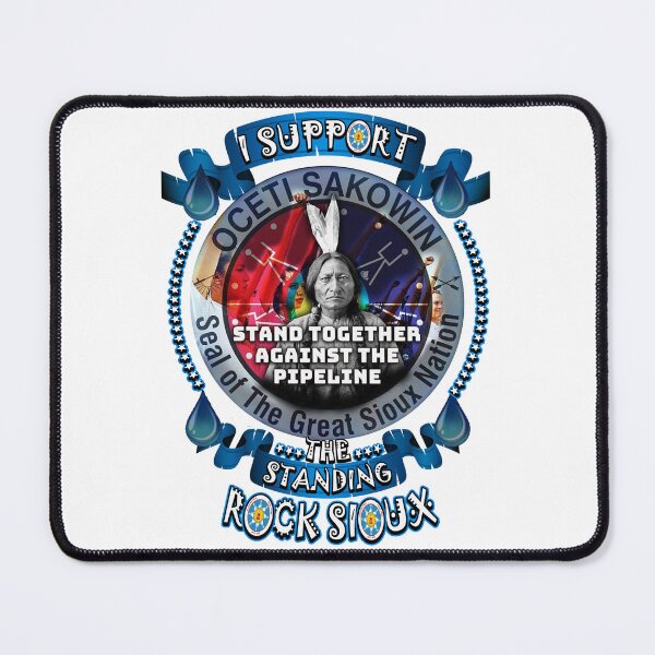 Item preview, I Support Oceti Sakowin The Standing Rock Siuox designed and sold by charliebenedit.