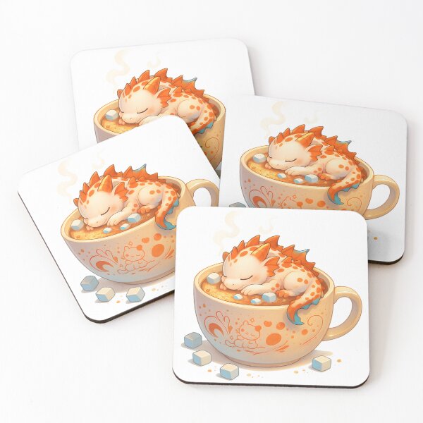 Item preview, Sweet Baby Dragon Hot Chocolate Mug designed and sold by PufftailStudio.