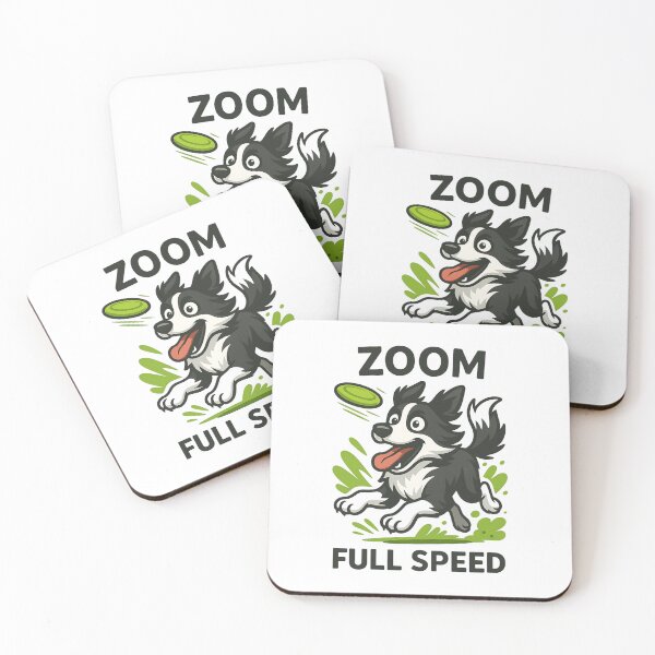 Item preview, Energetic Dog Zoom Full Speed Frisbee Fun designed and sold by Taans-Creation.