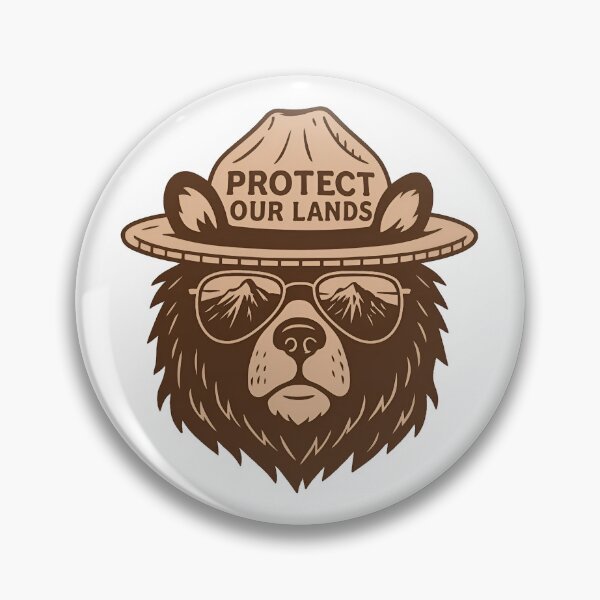 Item preview, Protect our national parks - smokey the bear Resist save our public lands foxtrot delta tango designed and sold by SkeletonsDanger.