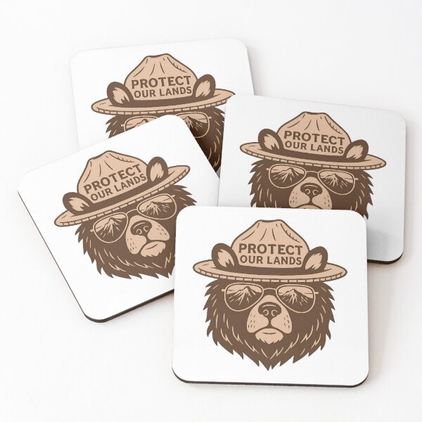Item preview, Protect our national parks - smokey the bear Resist save our public lands foxtrot delta tango designed and sold by SkeletonsDanger.