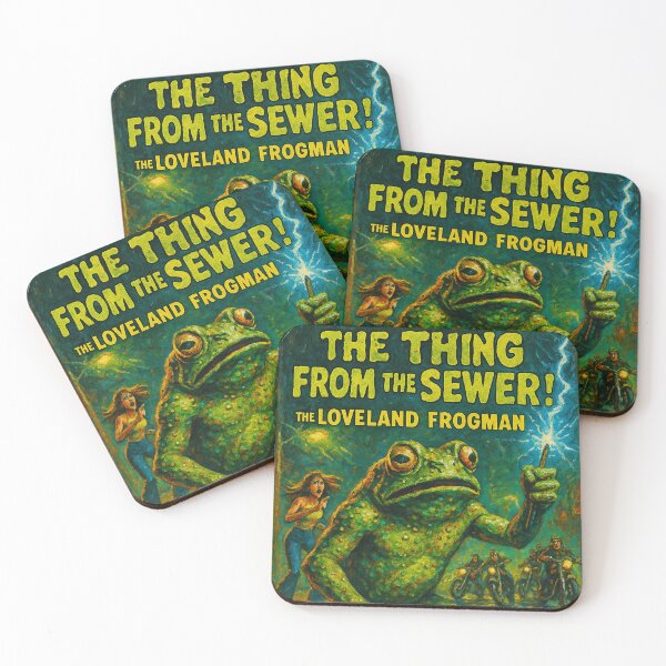 Item preview, Loveland Frogman Movie Poster designed and sold by Folk Bestiary.