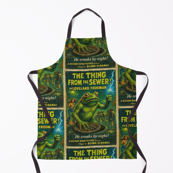 Item preview, Loveland Frogman Movie Poster designed and sold by Folk Bestiary.