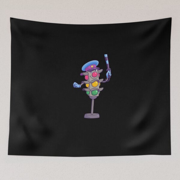 Item preview, Traffic Light Cop – Cartoon Style designed and sold by Funneatlife.