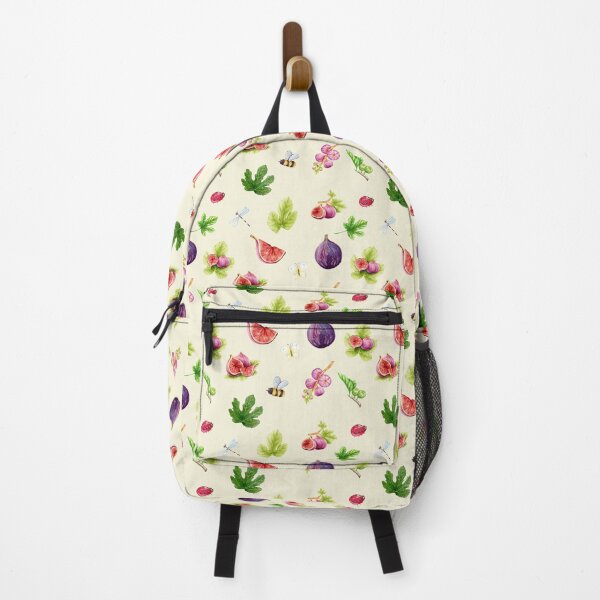 Item preview, Fresh Figs Watercolor Garden bugs Pattern designed and sold by Neeshki.