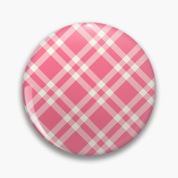 Item preview, Pink Diagonal Plaid – Cute and Trendy Checkered Design designed and sold by unique0703.