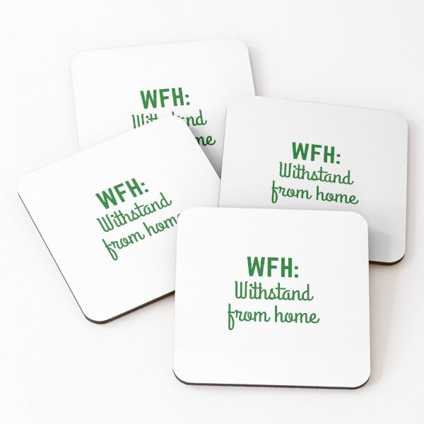 Item preview, WFH: Withstand from Home - Stoic Survival at the Remote Work designed and sold by LexaArtworks.