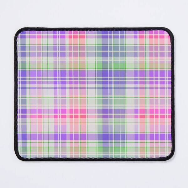Item preview, Pastel Rainbow Plaid Pattern – Soft Aesthetic Checkered Design designed and sold by unique0703.