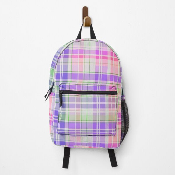 Item preview, Pastel Rainbow Plaid Pattern – Soft Aesthetic Checkered Design designed and sold by unique0703.