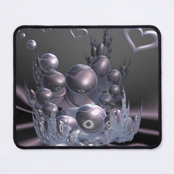 Item preview, Grey Fractal Universe designed and sold by Yolanda Caporn Art.