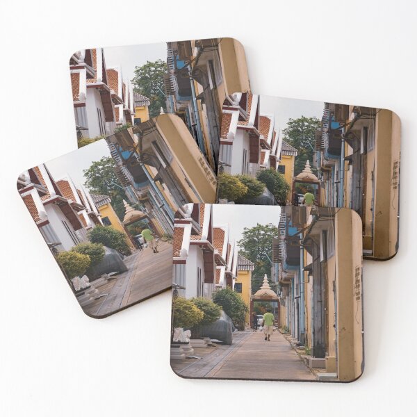 Item preview, Charming Alleyway with Decorative Archway and Greenery designed and sold by OdysseyProject.