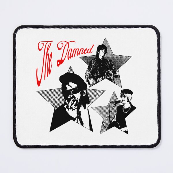 Item preview, The Damneds Silhouette Star Punk Band designed and sold by NovaDraftStudio.