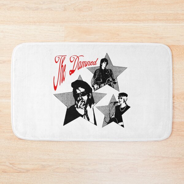 Item preview, The Damneds Silhouette Star Punk Band designed and sold by NovaDraftStudio.