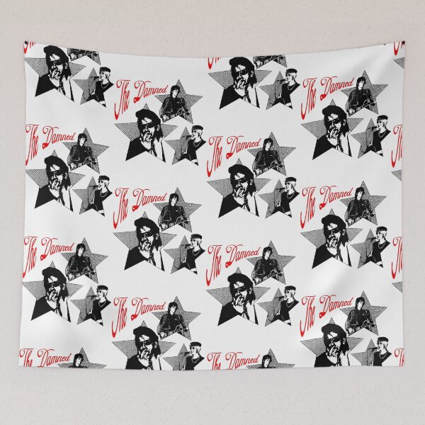 Item preview, The Damneds Silhouette Star Punk Band designed and sold by NovaDraftStudio.