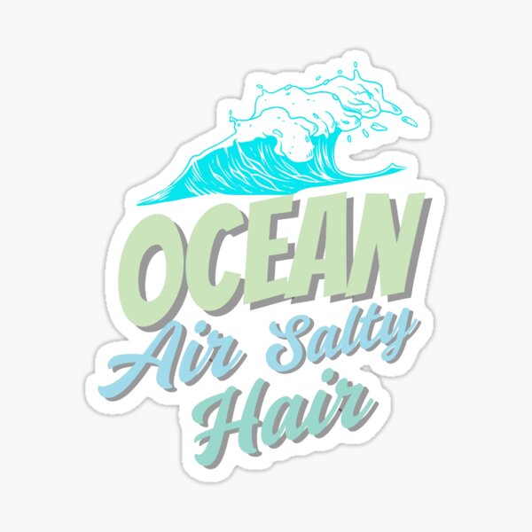 Item preview, Ocean Air Salty Hair designed and sold by WallMuse.