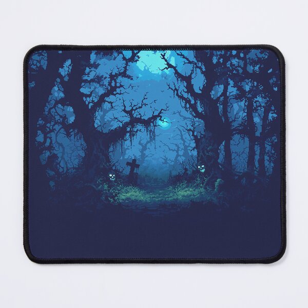 Item preview, Eerie Halloween Forest Path designed and sold by Christian Weiss.