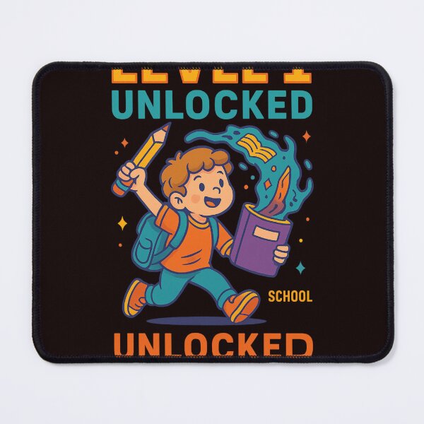 Item preview, LEVEL 1 UNLOCKED – First Grade Mission Begins designed and sold by Tadeusz1.
