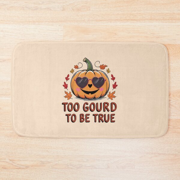 Item preview, Too Gourd to Be True - Punny Pumpkin Art designed and sold by KhadijaBatool38.