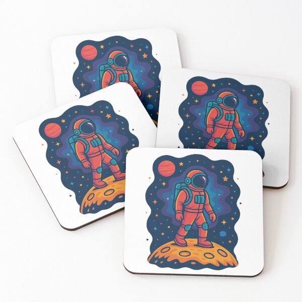 Item preview, Astronaut on Cosmic Terrain designed and sold by Khayallab .