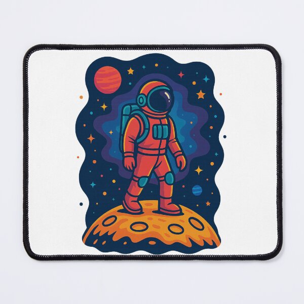 Item preview, Astronaut on Cosmic Terrain designed and sold by Khayallab .