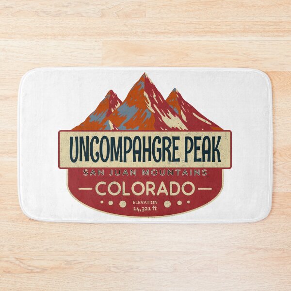 Item preview, Uncompahgre Peak, San Juan Mountains, Colorado Mountain Badge designed and sold by Wanderful-roads.