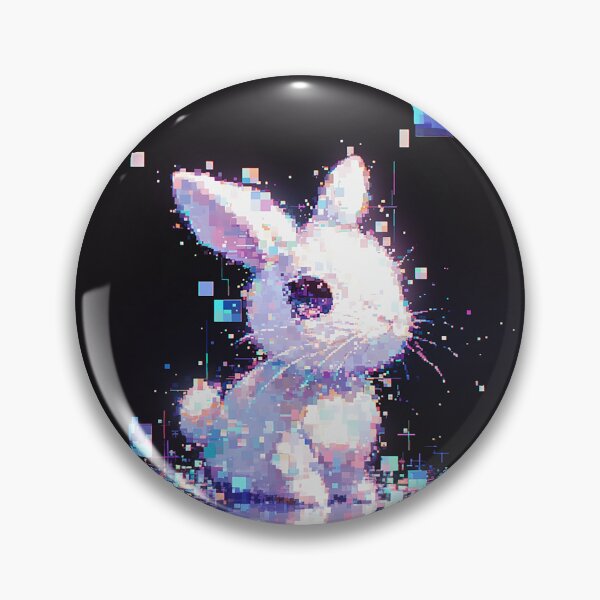 Item preview, Cute Glitch Bunny in Code designed and sold by Christian Weiss.