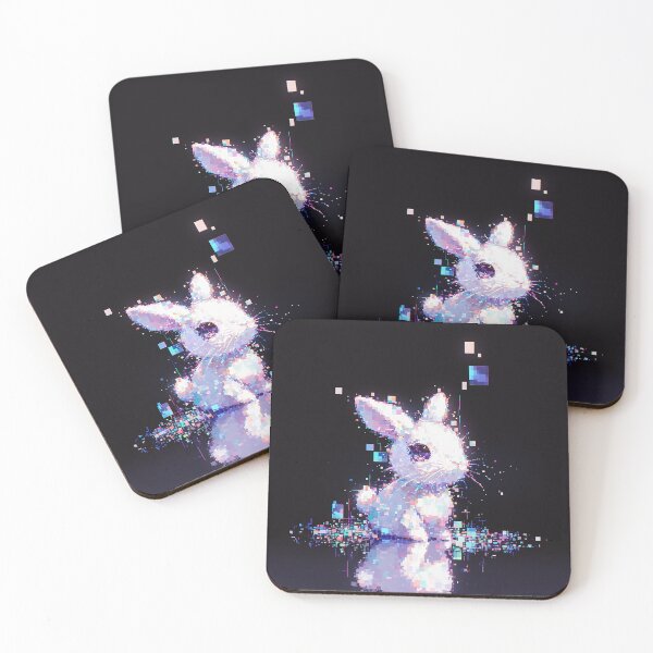 Item preview, Cute Glitch Bunny in Code designed and sold by Christian Weiss.