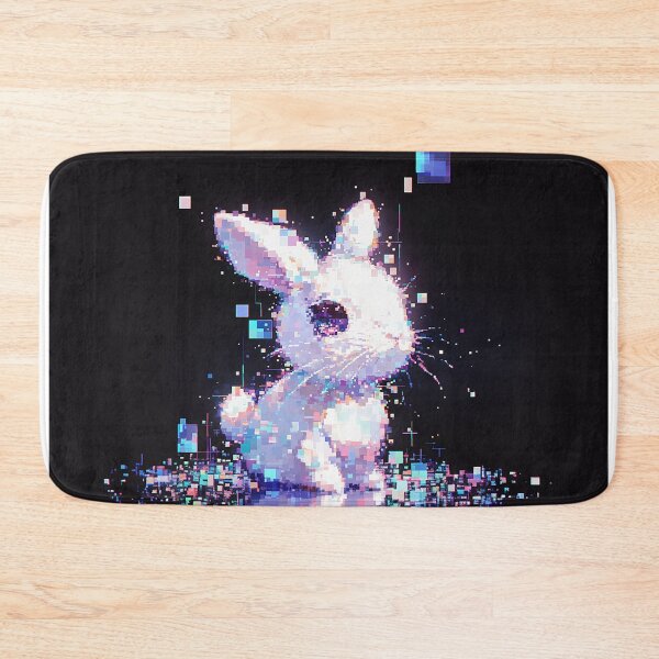 Item preview, Cute Glitch Bunny in Code designed and sold by Christian Weiss.