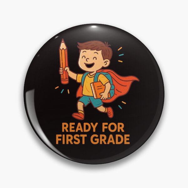 Item preview, READY FOR FIRST GRADE – Superhero Edition designed and sold by Tadeusz1.