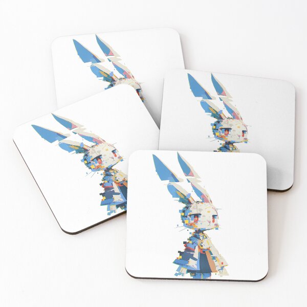 Item preview, Glitchy Bunny with Digital Glow designed and sold by Christian Weiss.