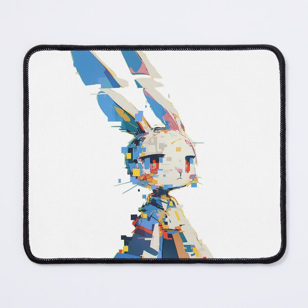 Item preview, Glitchy Bunny with Digital Glow designed and sold by Christian Weiss.