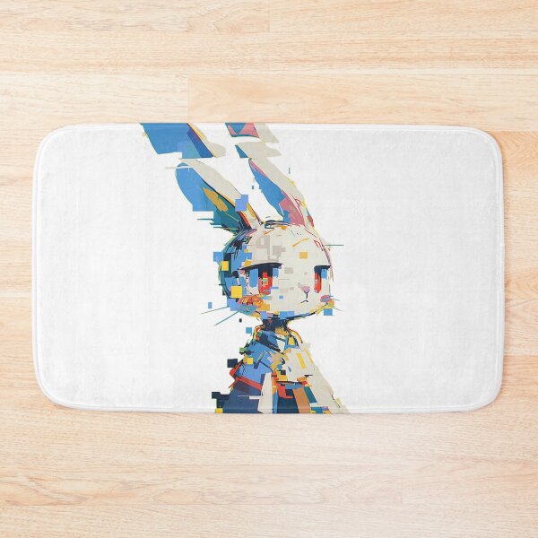 Item preview, Glitchy Bunny with Digital Glow designed and sold by Christian Weiss.