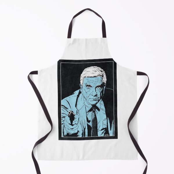 Item preview, FRANK DREBIN - The Naked Gun (Monochrome) designed and sold by FamousWeirdosRB.
