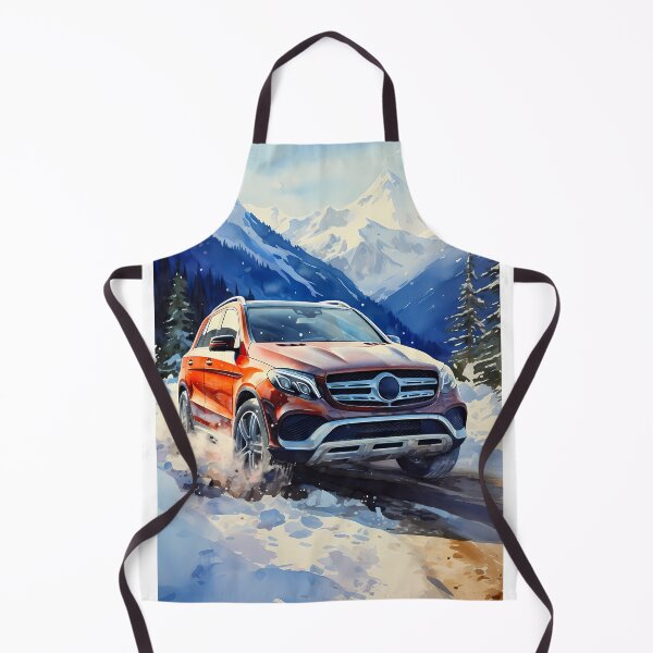Item preview, Luxury SUV Tackles Snowy Mountain Terrain designed and sold by RevUpDesign.