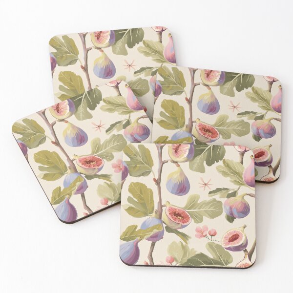 Item preview, Figs and Blossoms Botanical Pattern designed and sold by junkydotcom.