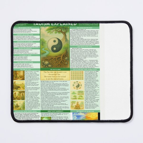 Item preview, Taoism Explained – Illustrated Guide to the Taoist Way designed and sold by Practical Charts for Everyday Use.