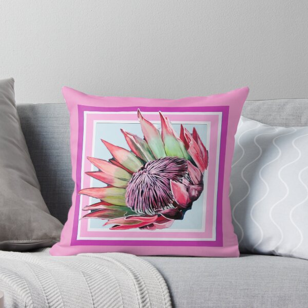 Aperçu de l'œuvre Fleur peinte à la main de King Protea créée et vendue par kel72.