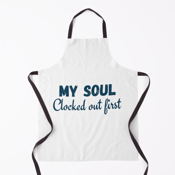 Item preview, My Soul Clocked Out First - Stoic Survival at the Office Job designed and sold by LexaArtworks.