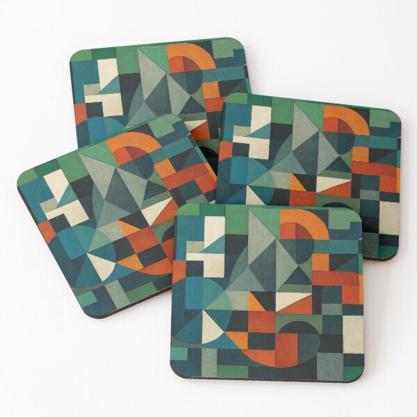 Item preview, Cubist forms in harmony   designed and sold by Sigtrix.