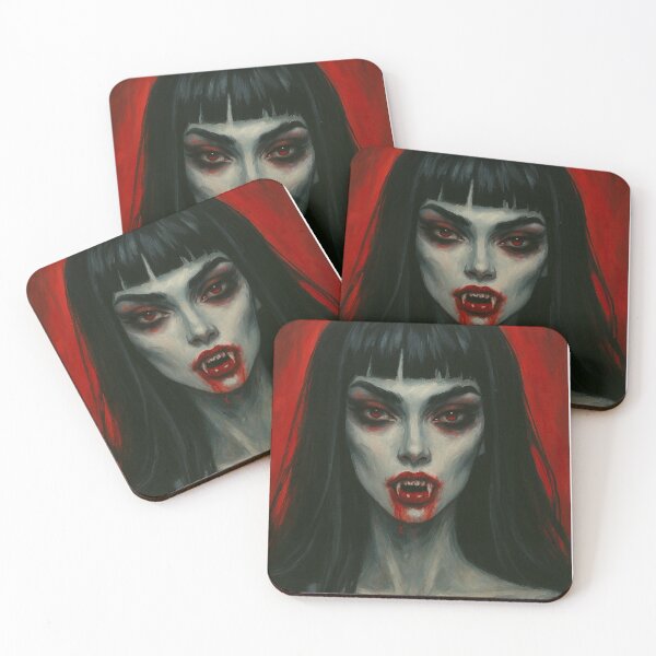 Item preview, Vampiric Gothic Portrait T-Shirt designed and sold by jomjamhi.