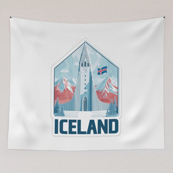 Item preview, Vintage Iceland Church Badge designed and sold by Blurbean.