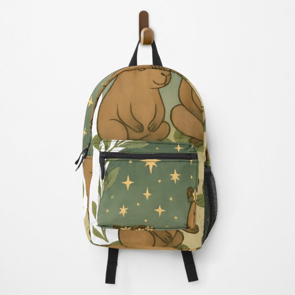 Item preview, Capybara Meditation Under Starry Canopy designed and sold by shockSpot.