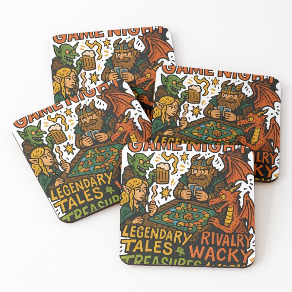 Item preview, Whimsical Tavern Rivalry: Mythical Mayhem designed and sold by shockSpot.