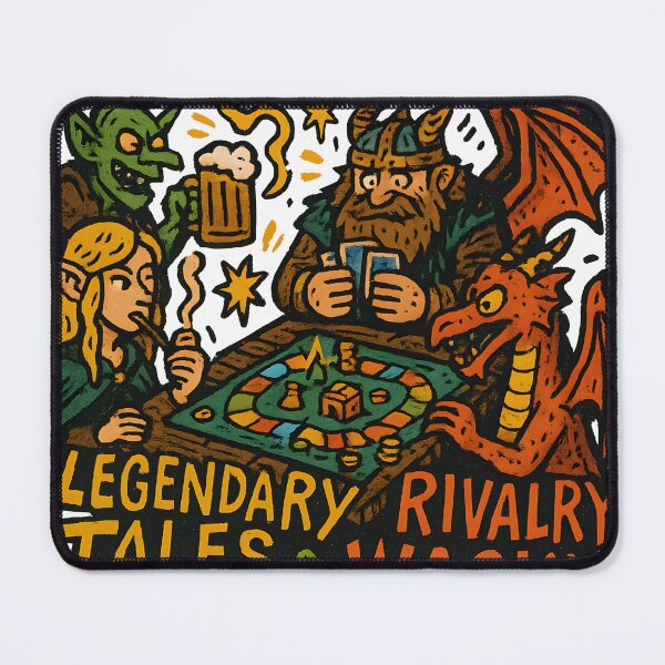Item preview, Whimsical Tavern Rivalry: Mythical Mayhem designed and sold by shockSpot.