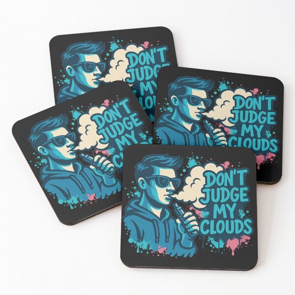Aperçu de l'œuvre Ne jugez pas mes nuages – Graffiti Vaper Art créée et vendue par House of Taste Designs.